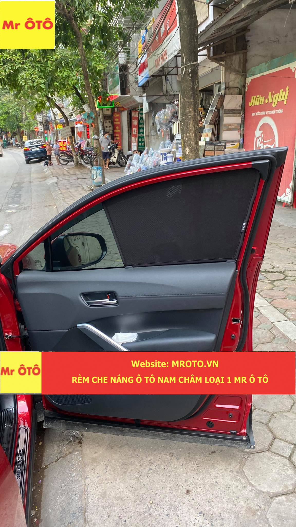 Rèm Che Nắng Xe Toyota Cross  Hàng Loại 1 MR.ÔTÔ -Bảo Hành 2 Năm