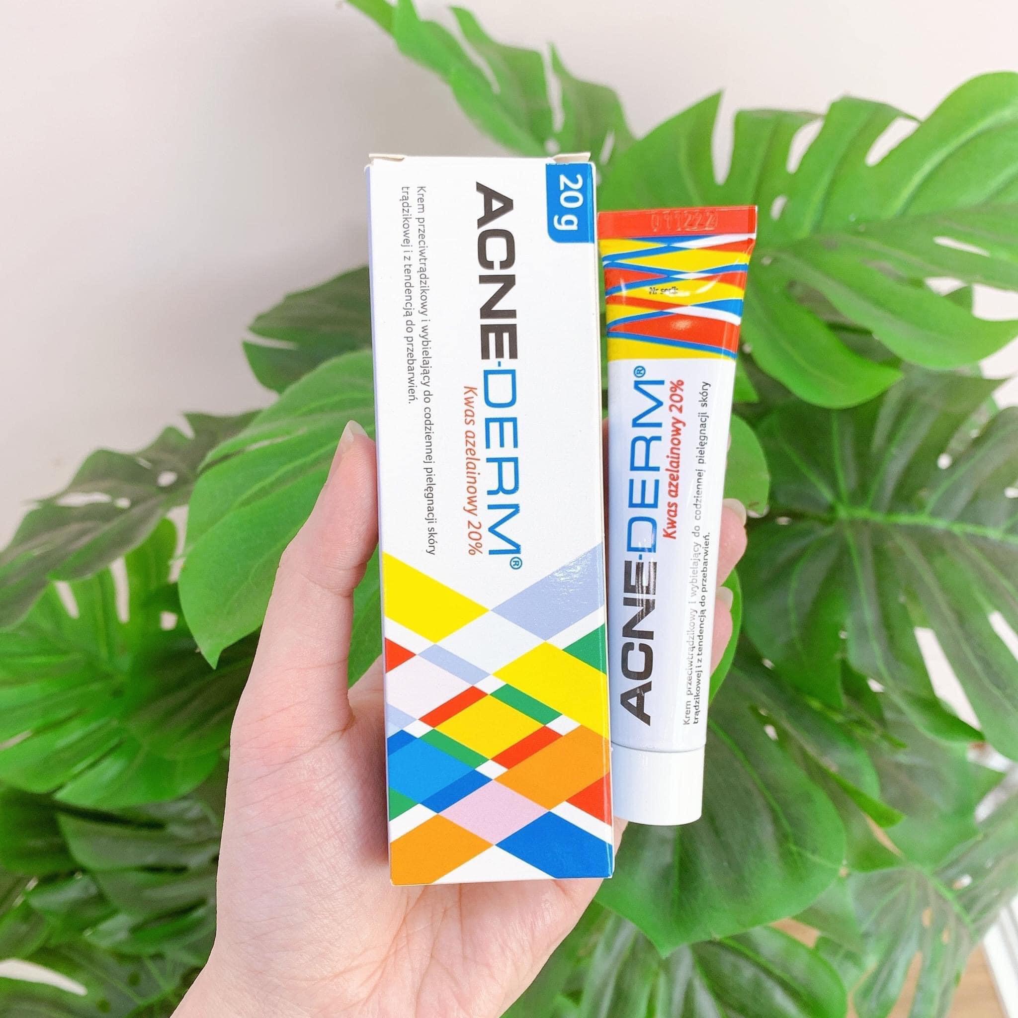 Kem giảm thâm và giảm mụn Acnederm 20gr