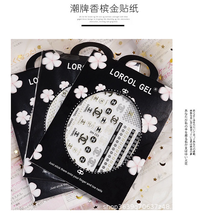 Sticker Gắn Móng Chăm Sóc Trang Trí Móng Làm Đẹp Nail Mi