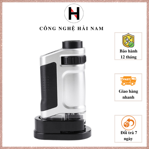 Kính lúp cầm tay có đèn chiếu sáng 20x-40x k10081-8