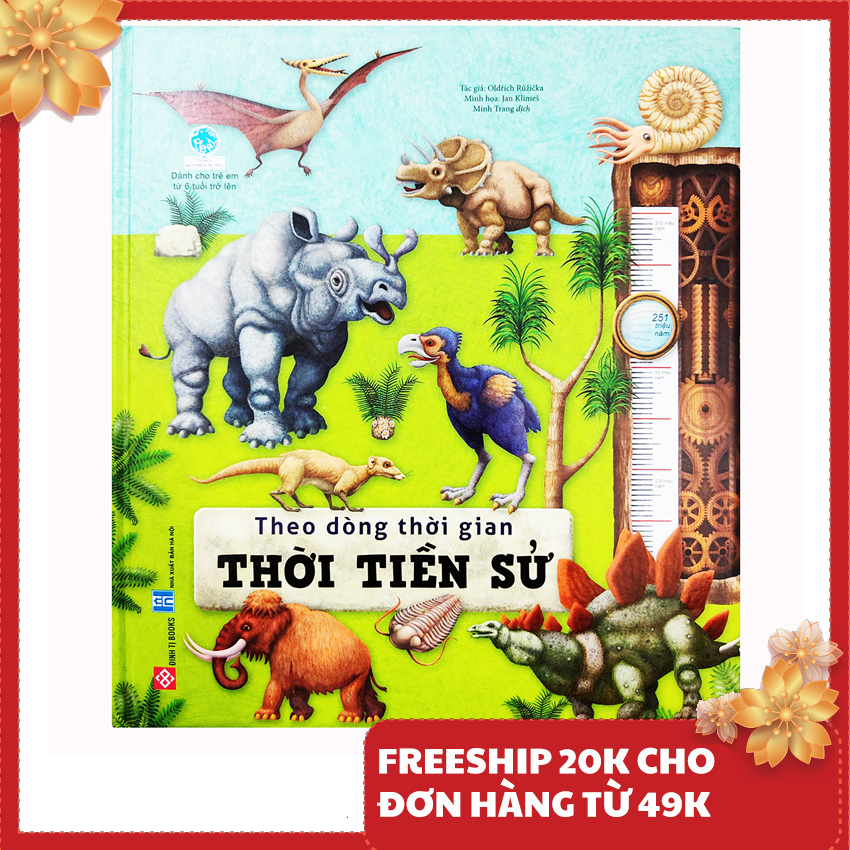Sách cho bé - Theo Dòng Thời Gian - Thời Tiền Sử
