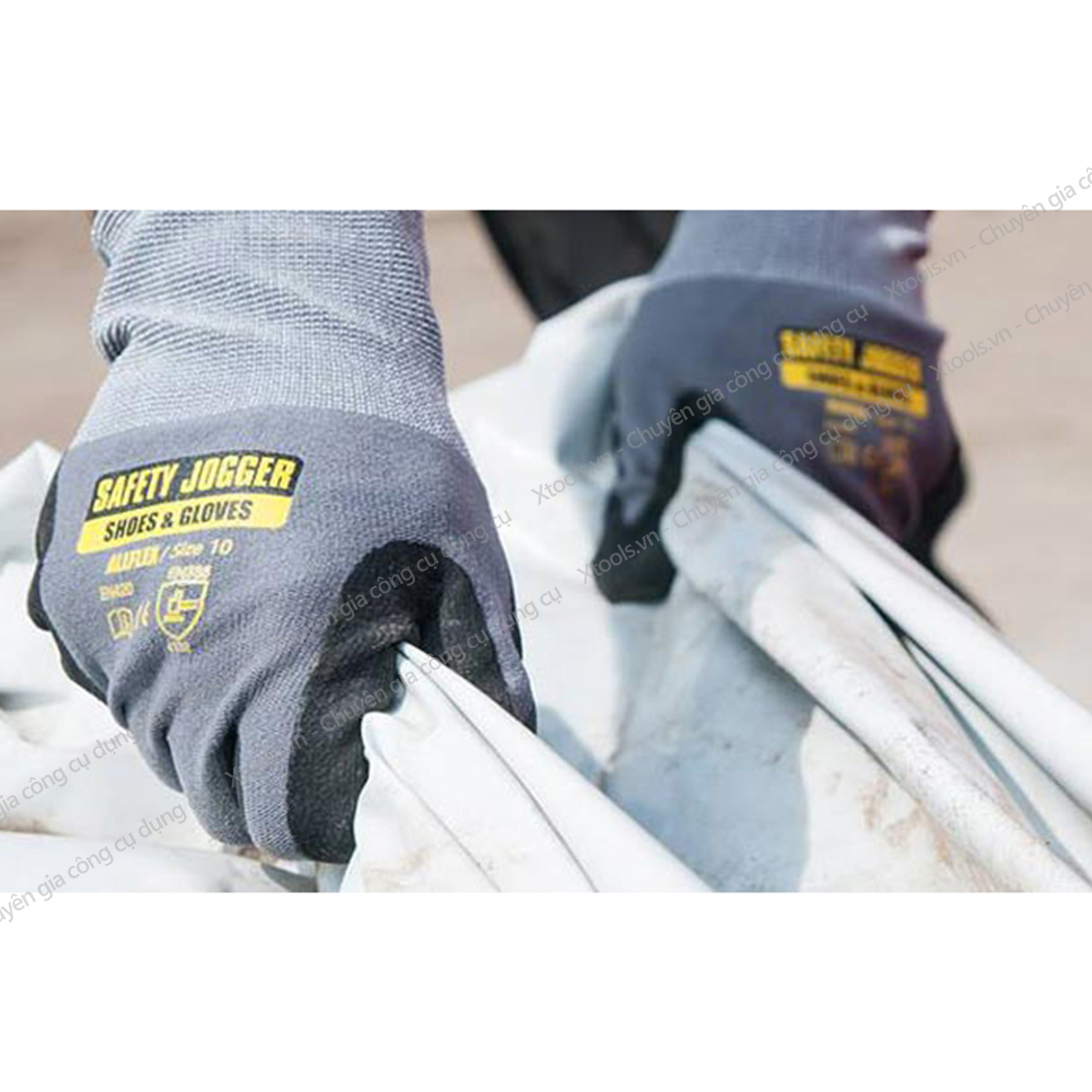 Protective gloves multi-purpose jogger Allflex gloves labor protection multi-purpose, độ high craftsmanship, anti-oil, chemicals, breathable [XTools] [xsafe]