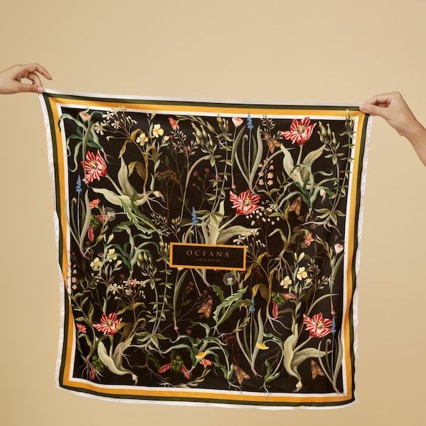 Oceana London - Khăn lụa vuông Sirine Scarf