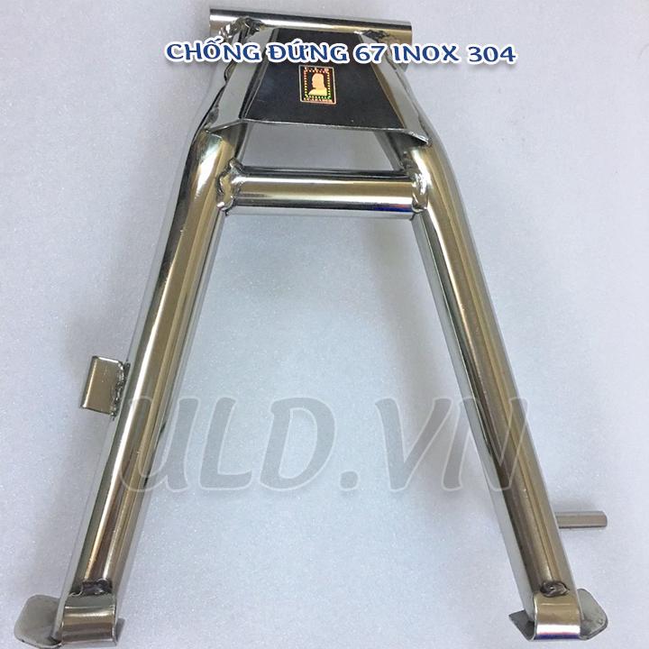 Chống đứng xe 67 inox cao cấp