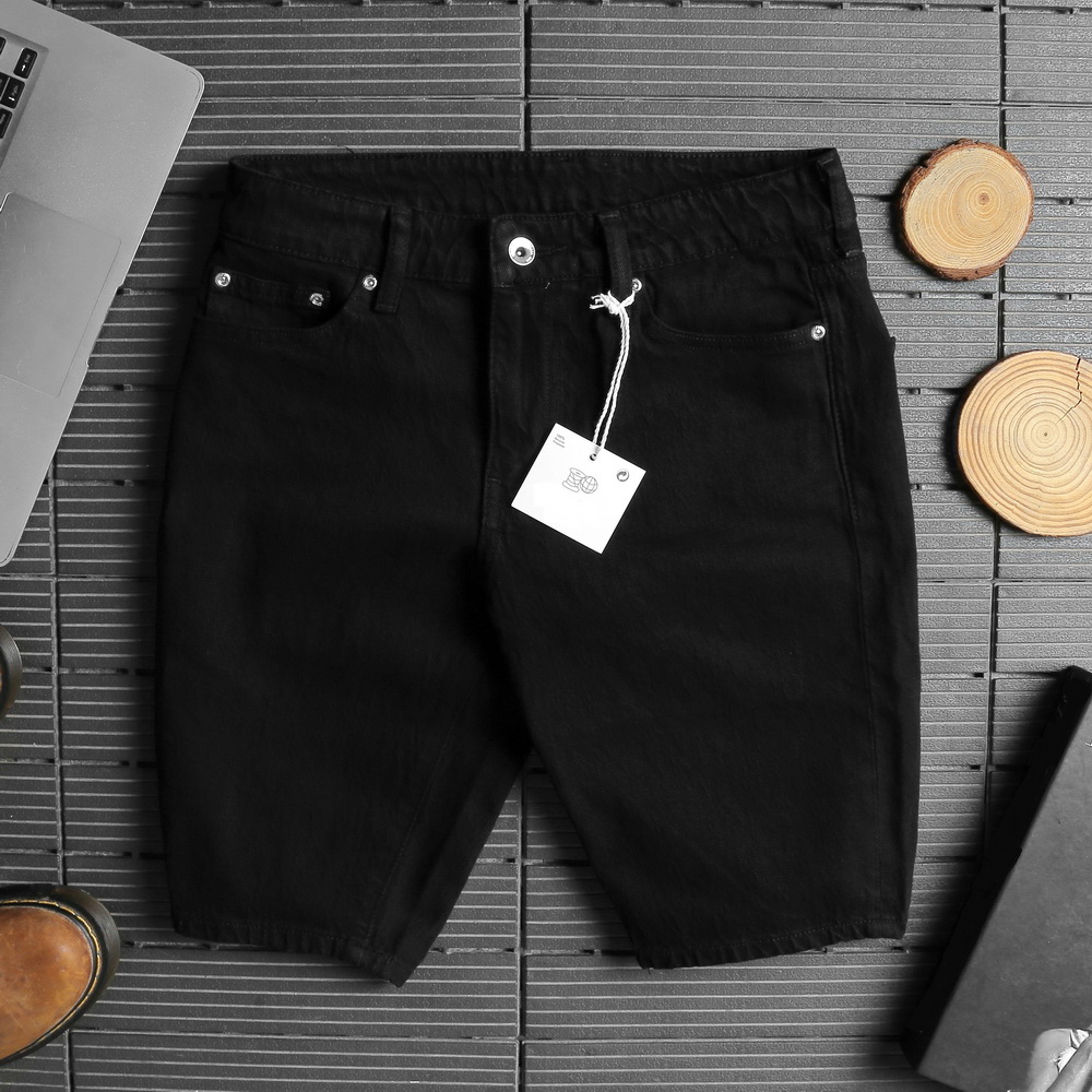 Quần Short Nam Jean - Doki cao cấp 6 màu, quần sooc nam chất co giãn thoải mái, quần short nam cotton, quần đùi nam thoáng mát
