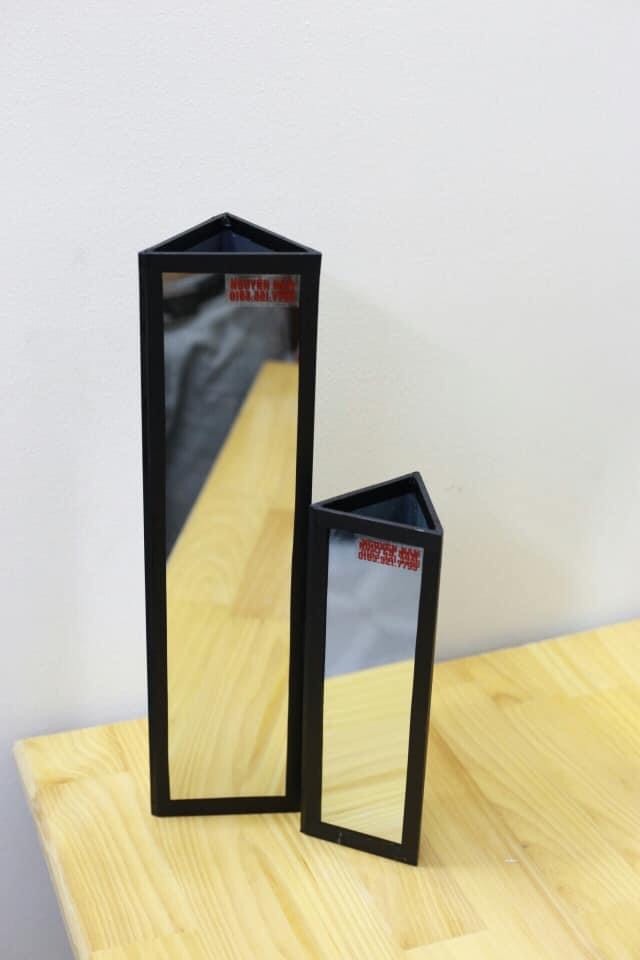 Kính kè cá la hán SIZE 8*25CM. (kính thủy cao cấp 4-5ly)