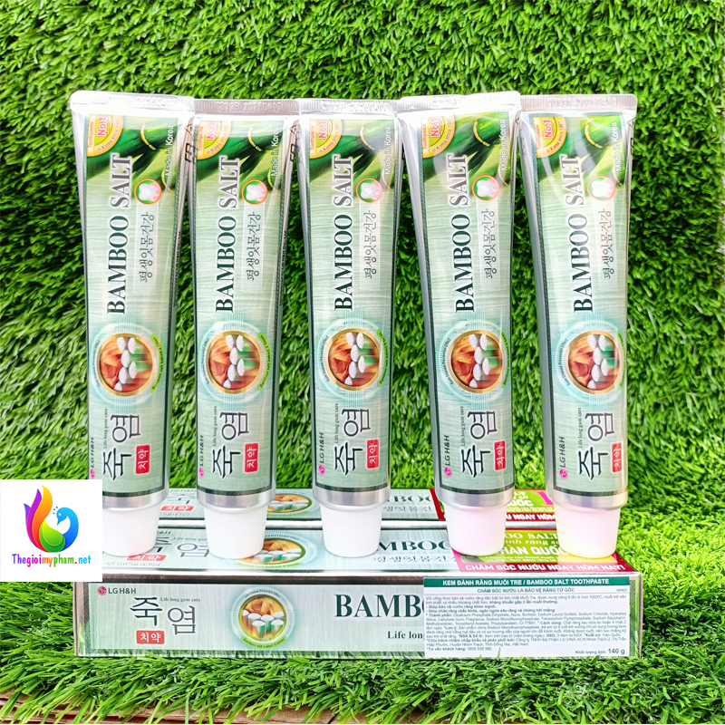 Combo 2 Kem Đánh Răng Muối Tre Hàn Quốc 140g