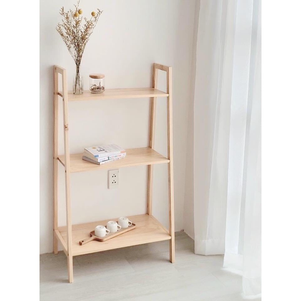 Kệ SáCh Gỗ 3 TầNg