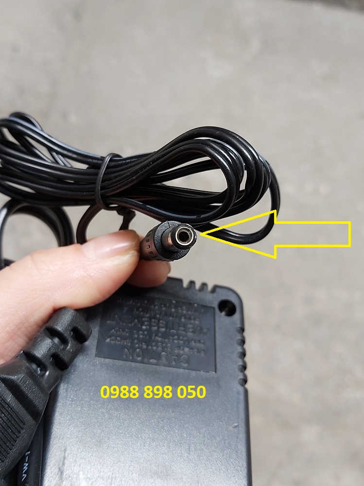 adaptor DC 6V đài radio