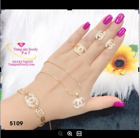 bộ trang sức dự tiệc x