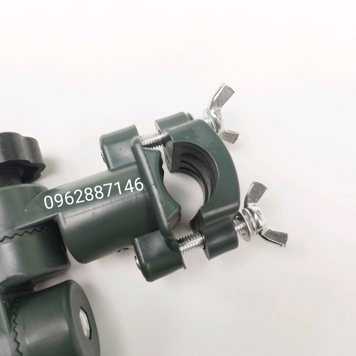 Đèn pin đội đầu siêu sáng đèn câu cá 2 bóng