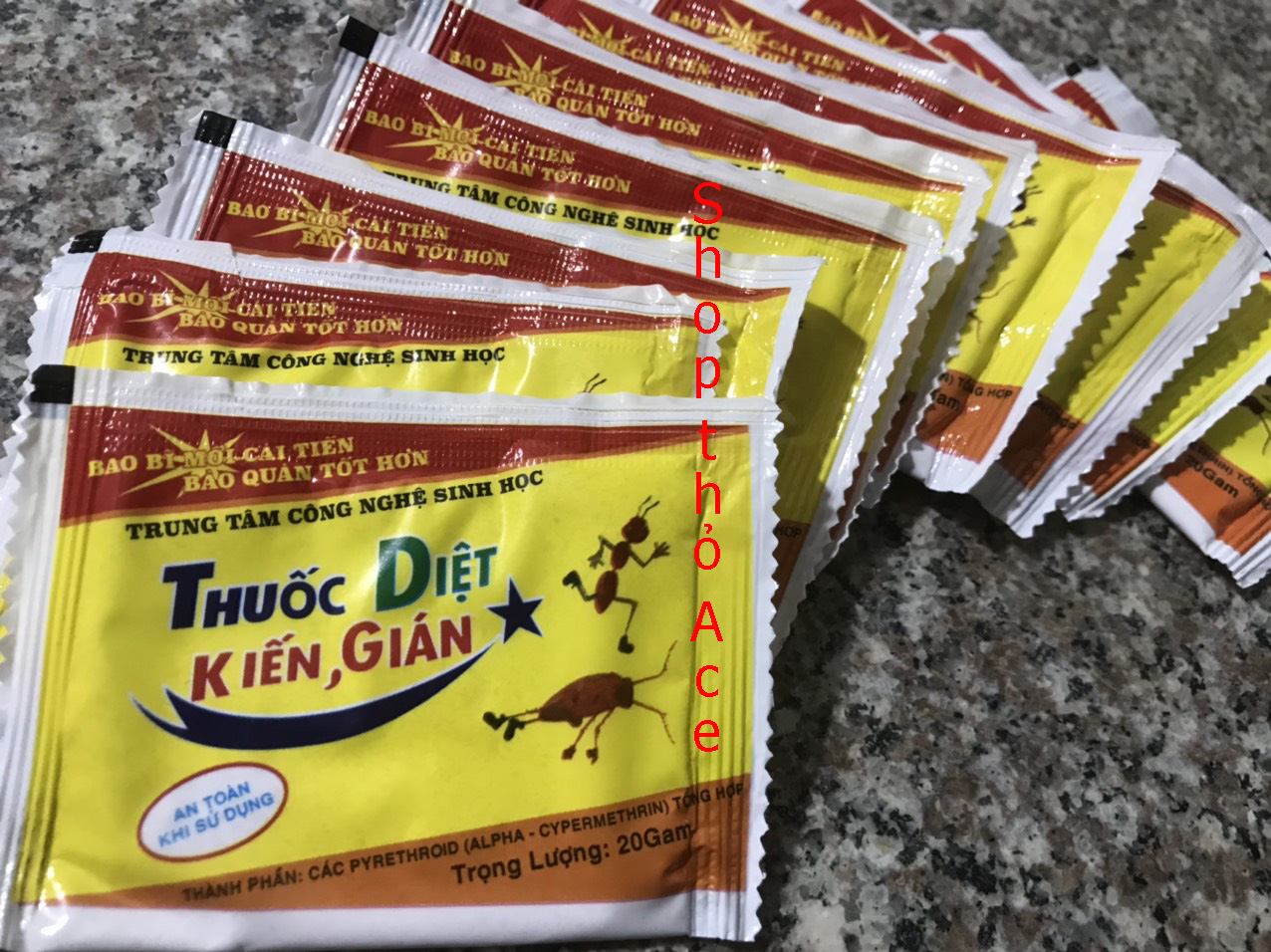 [Hoàn Tiền 10%] Combo 10 gói thuốc diệt kiến gián tận gốc dạng bột rắc diệt kiến trong nhà diệt kiến đuổi kiến gián hiệu quả diệt kiến gián