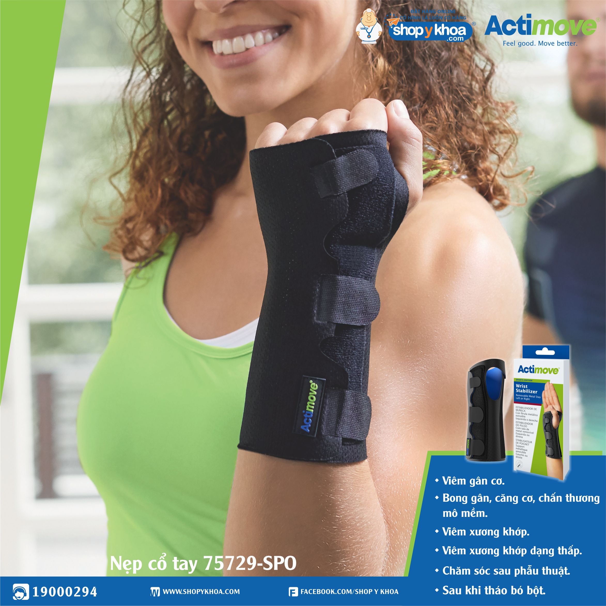 Wrist Brace 75729-Spo Actimove Wrist Stabilizer