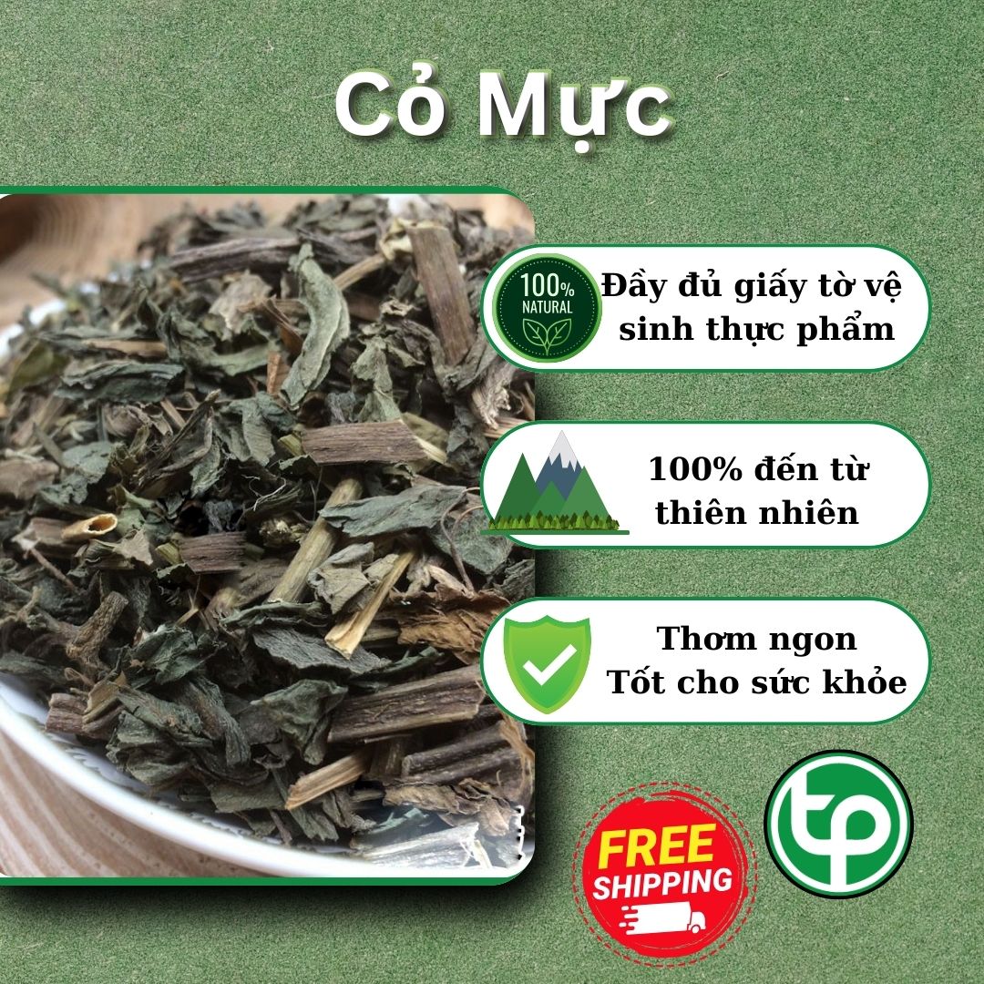 Cỏ mực sấy khô 500g - Hàng công ty chất lượng cao - Hỗ trợ cải thiện sức khỏe - Thảo Dược Tấn Phát