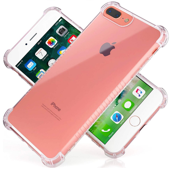 Ốp lưng chống sốc trong suốt cho IPHONE 7, 7 PLUS, 8, 8 PLUS