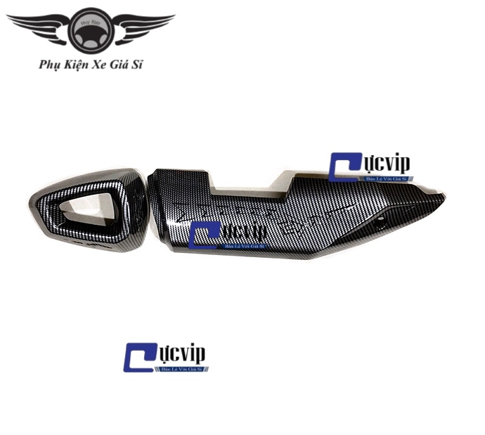 [HCM]Combo Ốp Pô Và Chụp Đích Pô Winner X Carbon MS1694