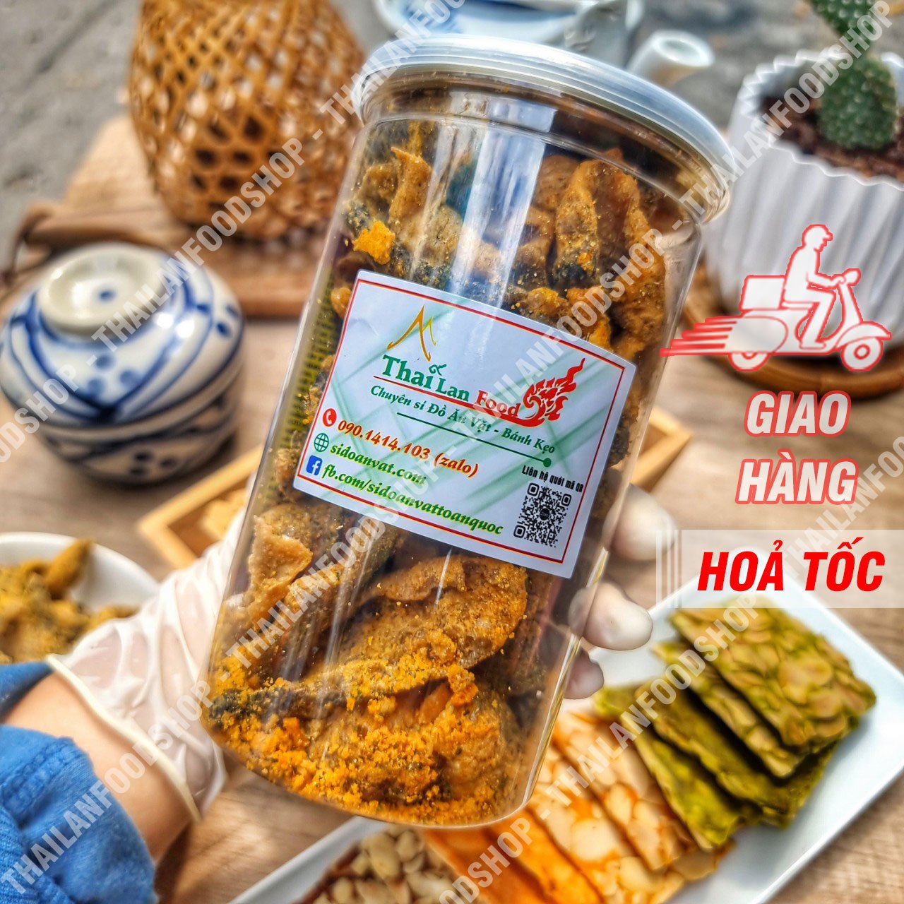 Da Cá Trứng Muối - Lon 200gr