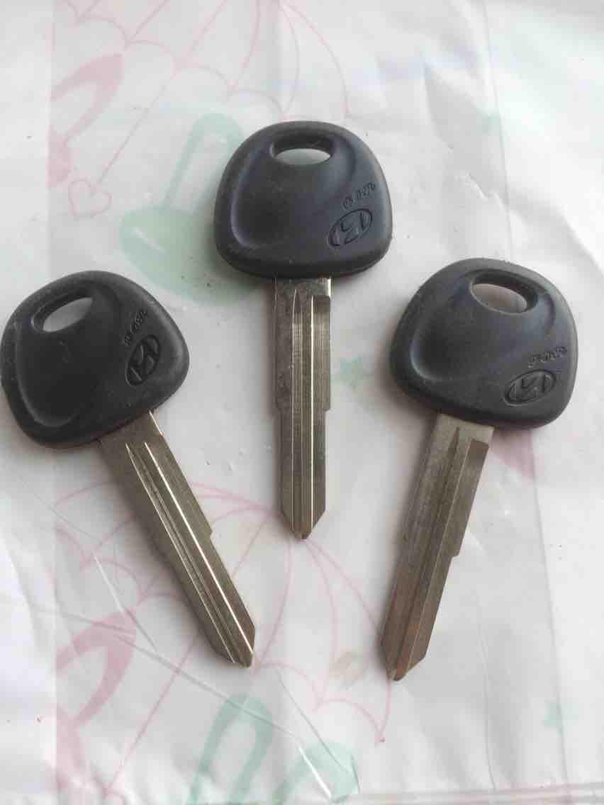 Combo 3 phôi chìa HYUNDAI hàng thái lan ( rảnh trái )