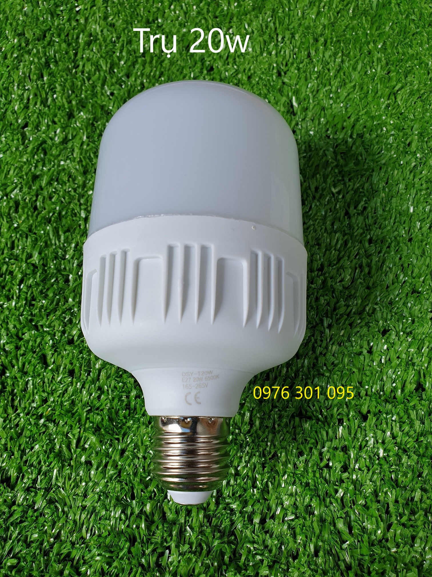 Bóng đèn led trụ 20W kín nước (sáng trắng  sáng vàng)