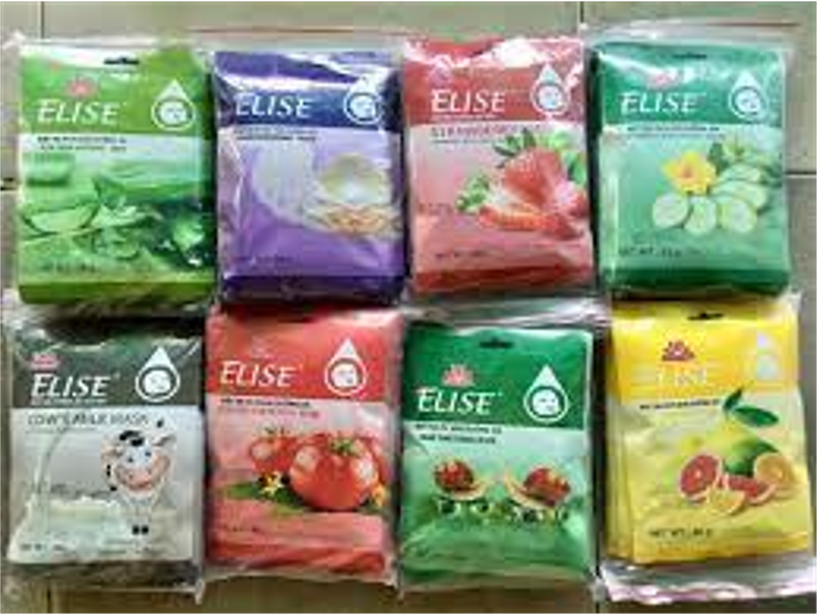 10 MẶT NẠ DƯỠNG DA ELISE TRẮNG MỊN, SÁNG DA