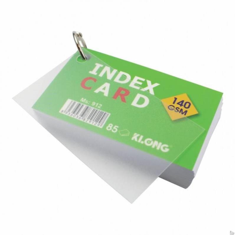 Sổ Index Card A7 móc treo 140/92; MS:912 .