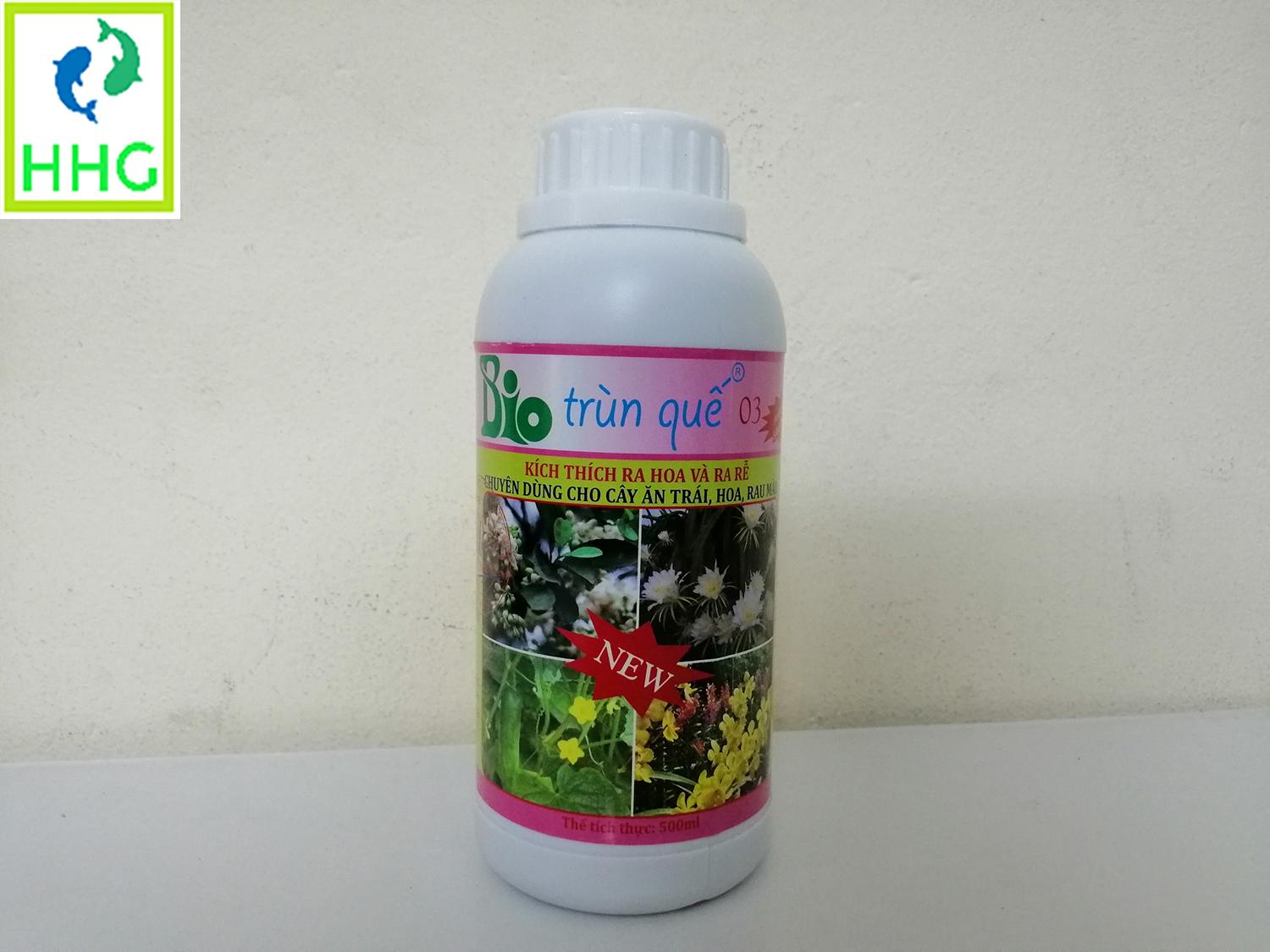 Bio trùn quế 03 - 500ml -ra hoa và ra rễ