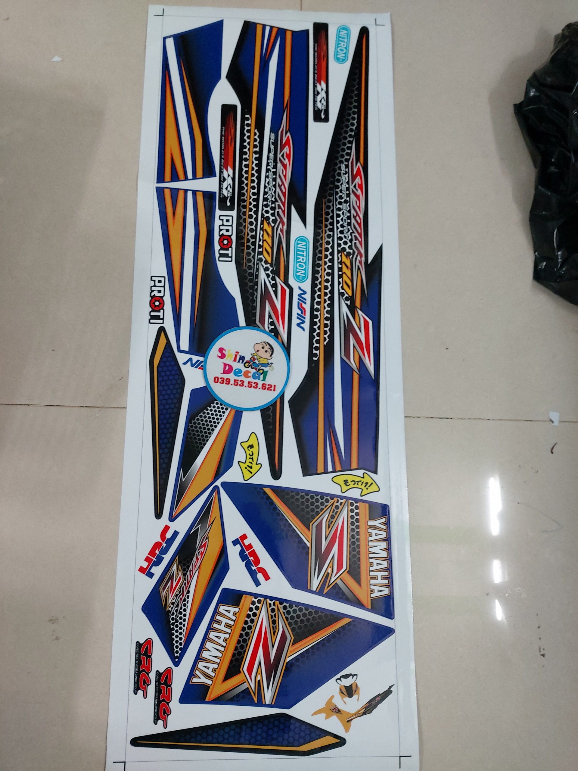 Tem sirius spark Z tổ ong
