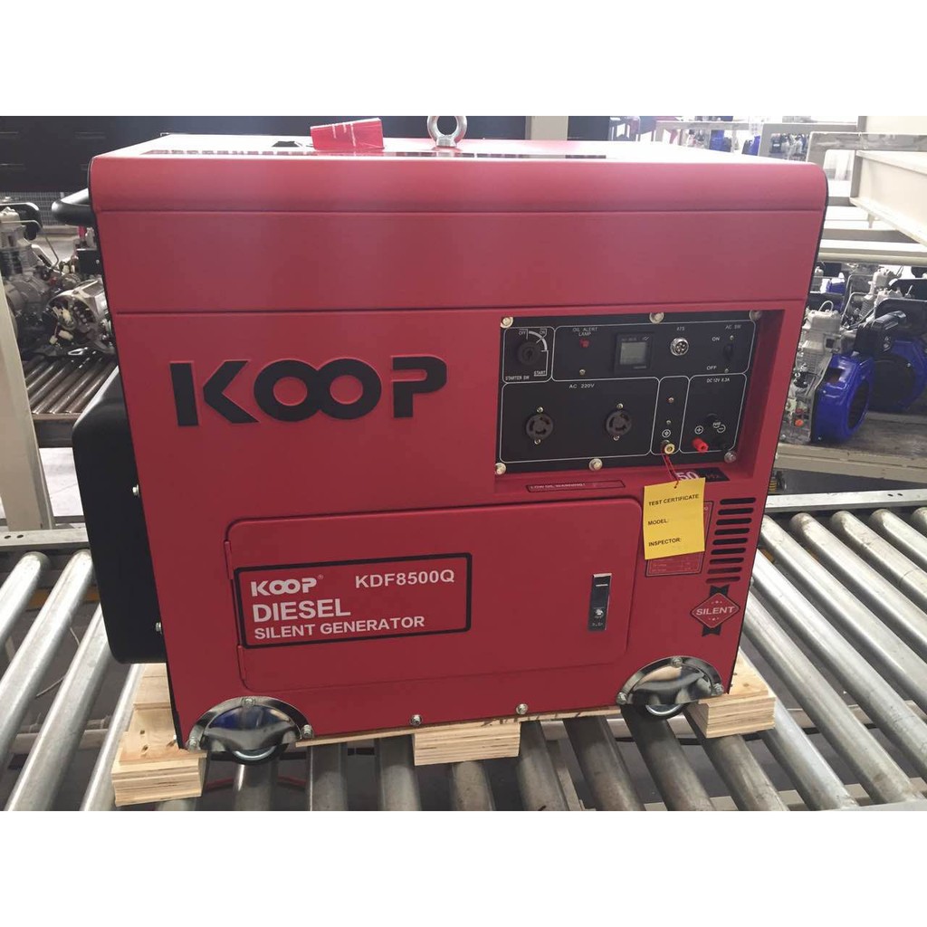 Máy Phát Điện Chạy Dầu 6Kw Koop KDF8500Q