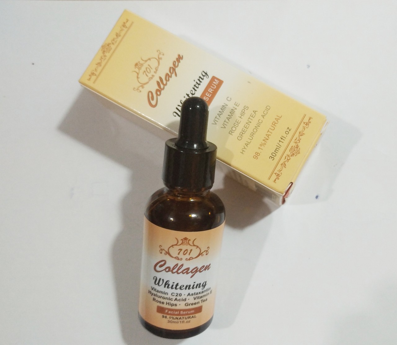 Chai SERUM COLLAGEN 701 dưỡng trắng da