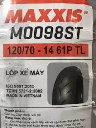 Lốp (vỏ) sau PCX MAXXIS 120/70-14