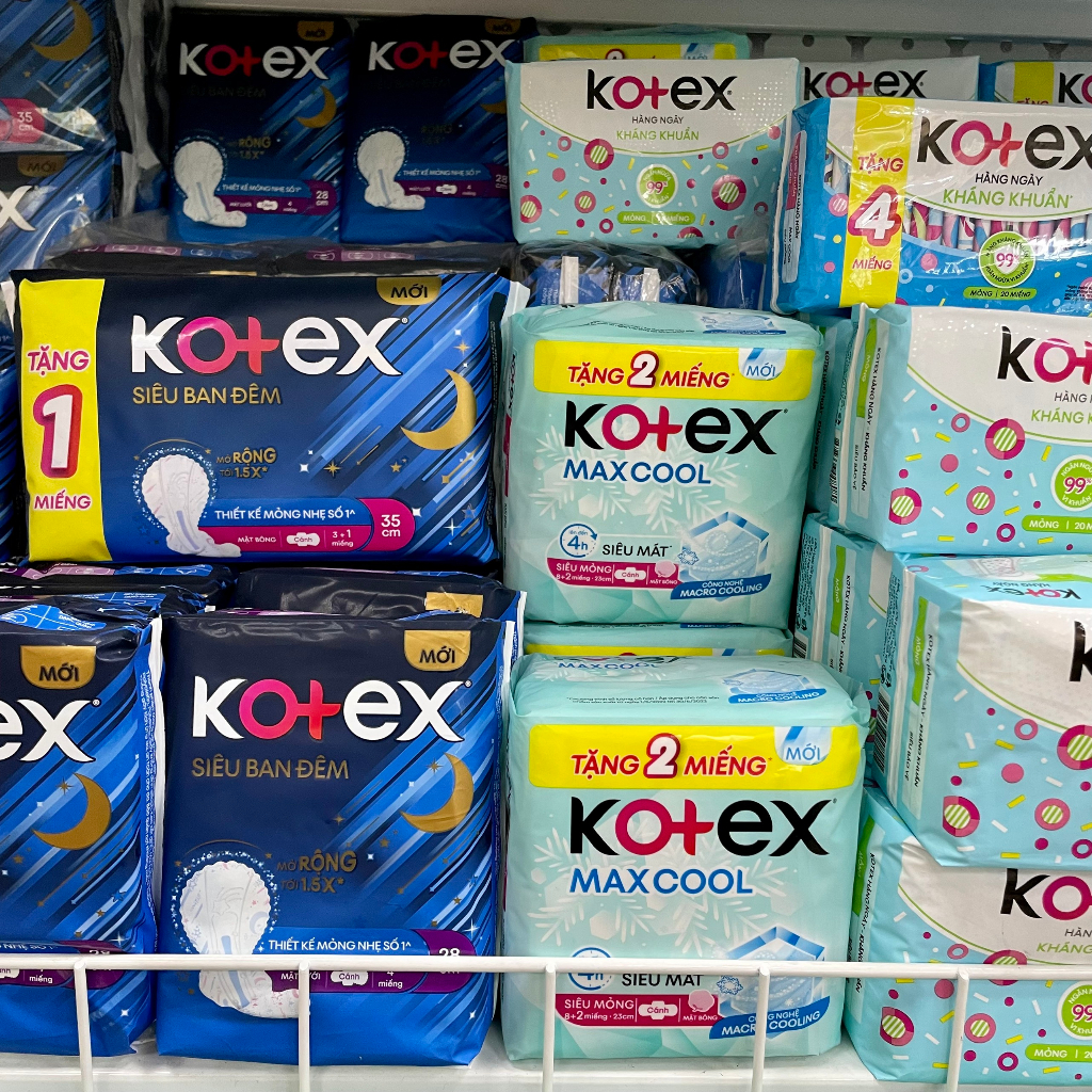 (Bibistore) Băng vệ sinh Kotex Đủ Loại (Hoả Tốc HCM)