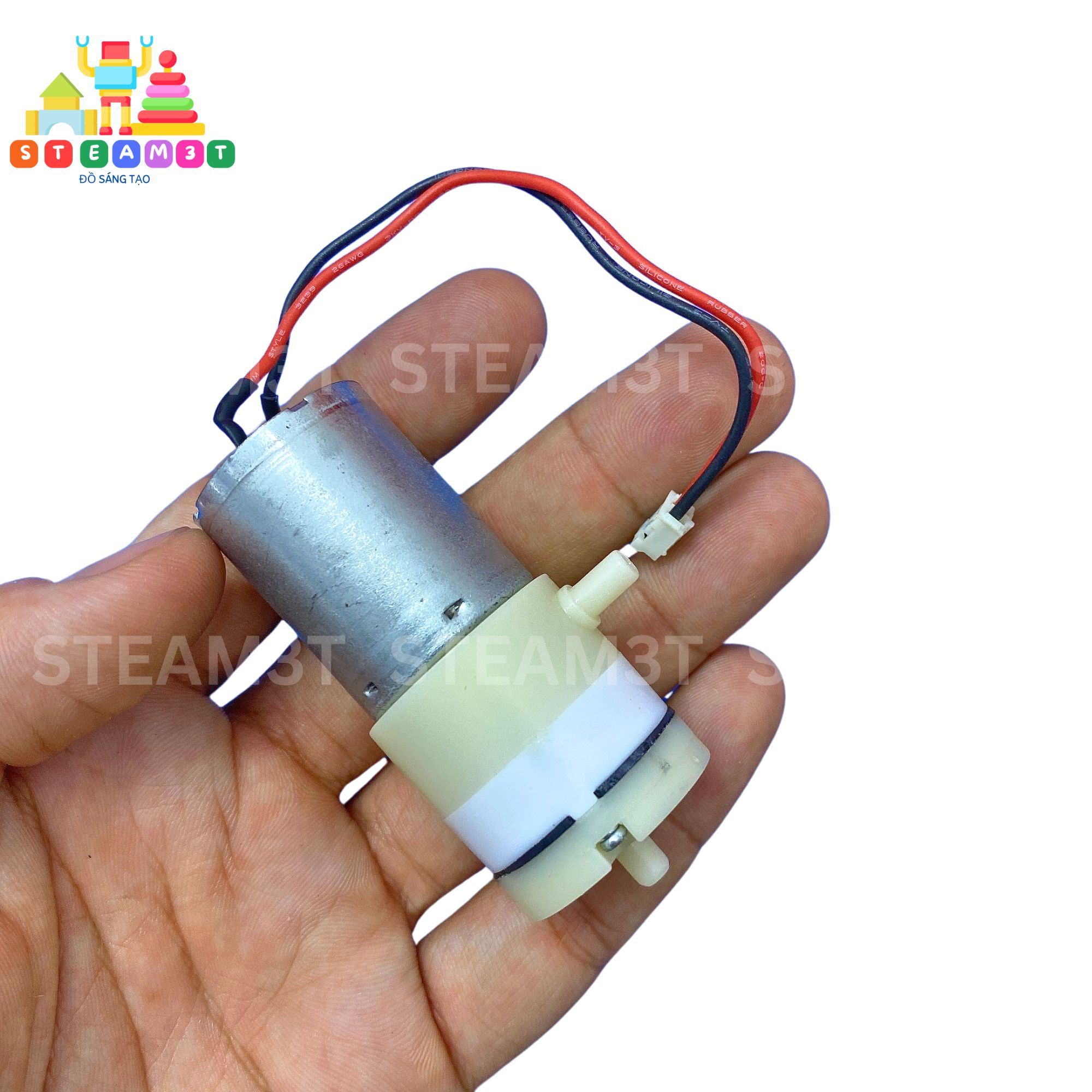[HCM]Máy bơm khí bơm oxy 370 mini điện áp 5V - 6V - LK0124-2
