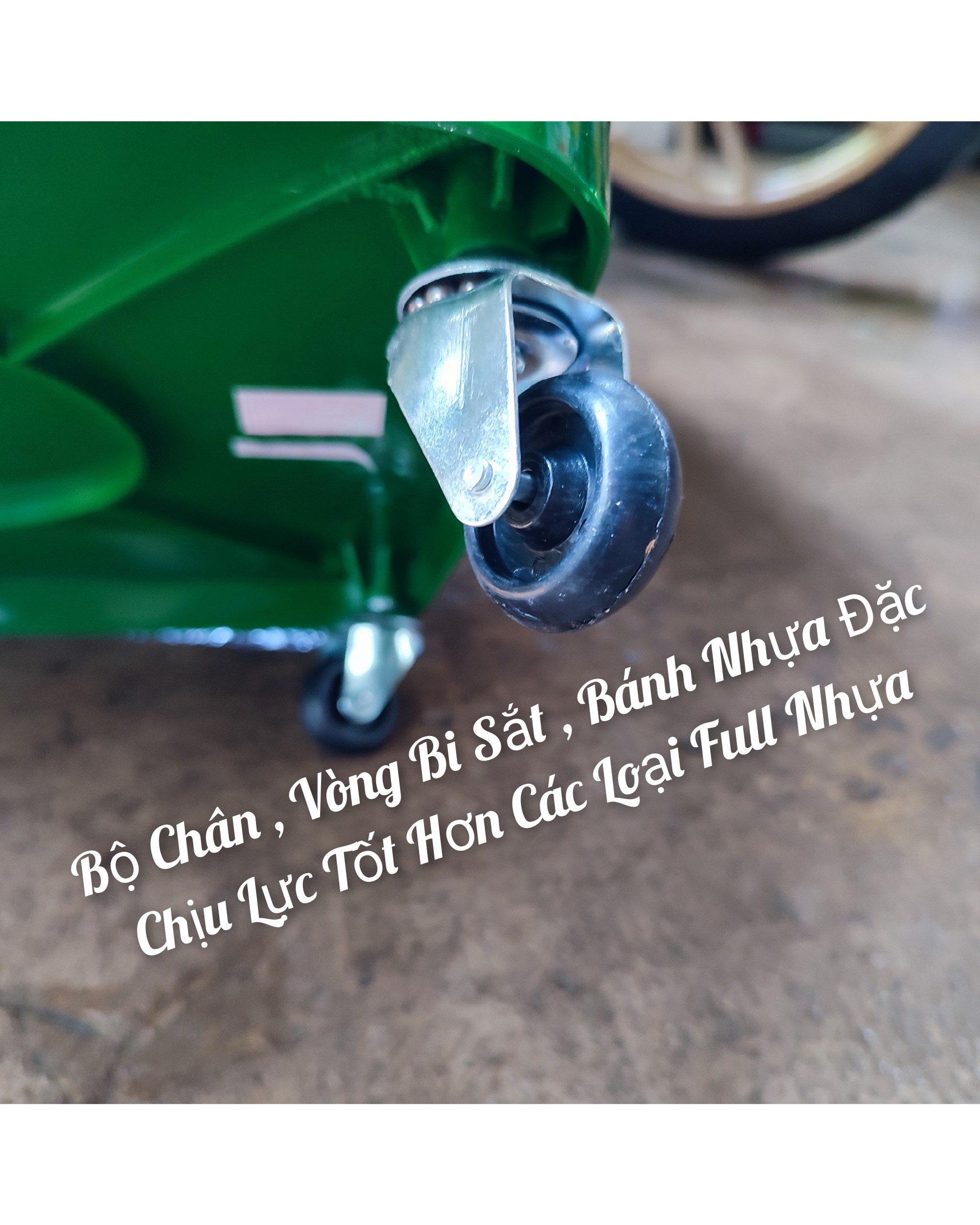 THÙNG RÁC CÔNG CỘNG NHỰA 60 LÍT