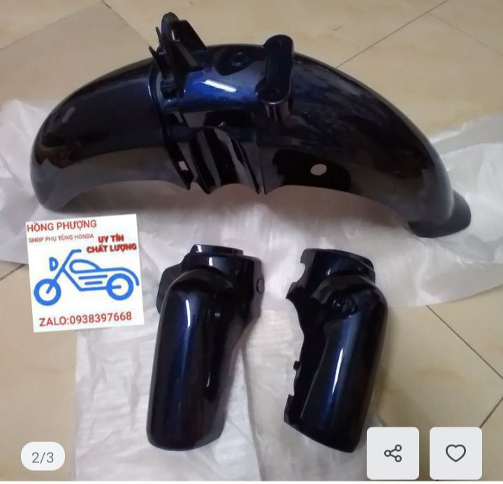 [HCM]Combo Dè+Ốp Phuộc cho xe Cup 81 Đời Mới.Hàng UMV..Có đủ màu..