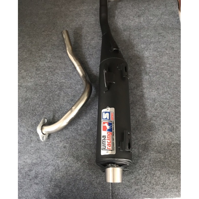 Pô UMA v4 ex150 và ex155 full cổ inox