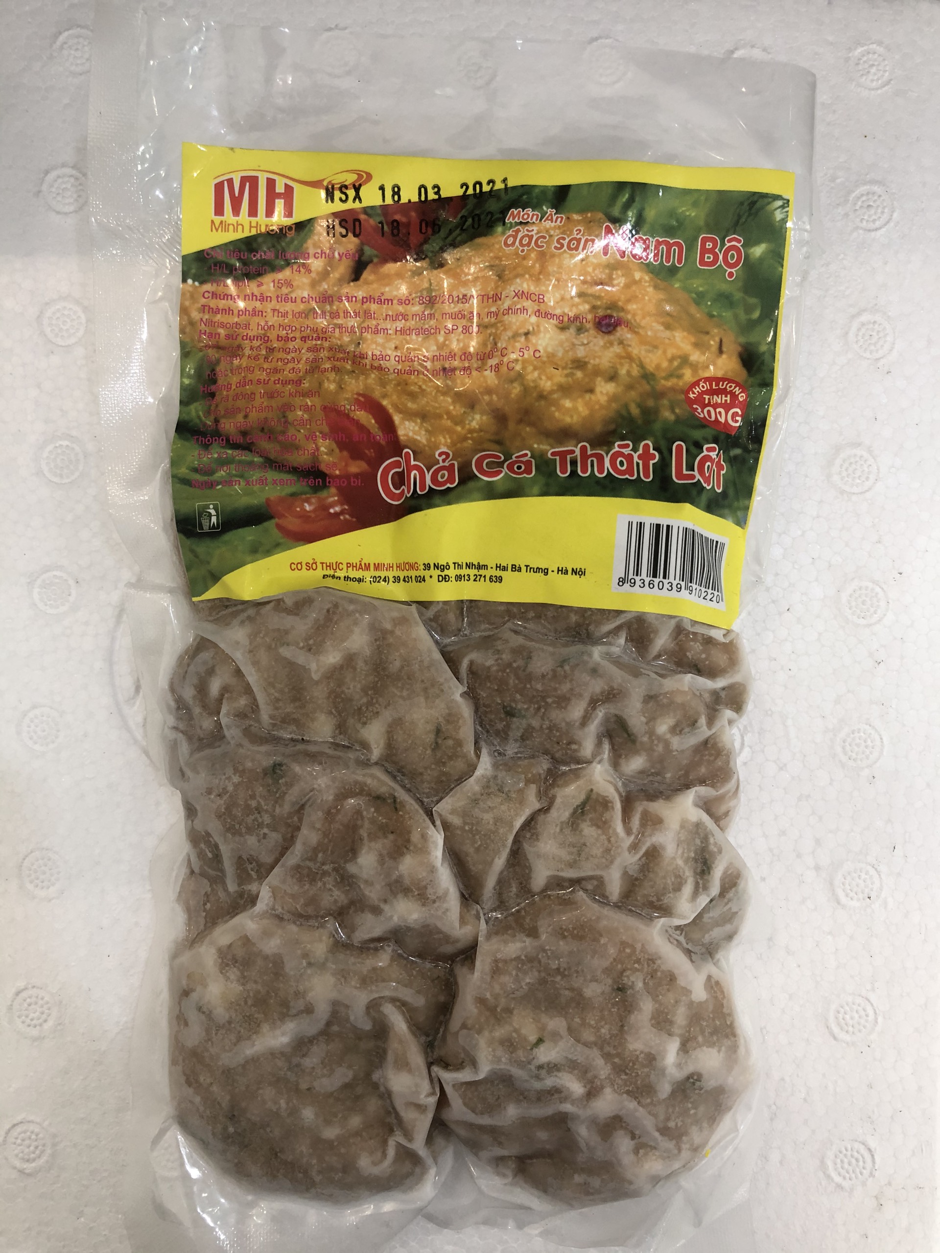Chả cá thát lát 300g
