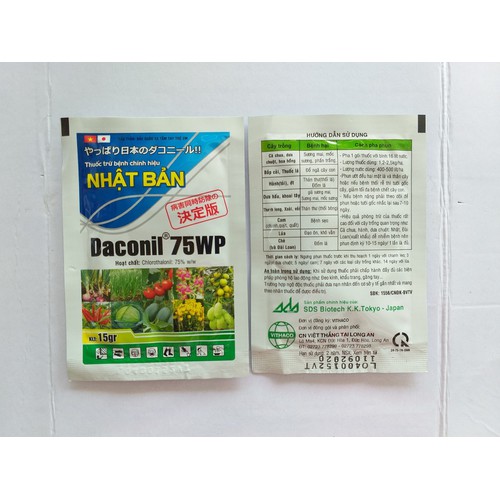 Thuốc trừ bệnh cây trồng Daconil 75WP