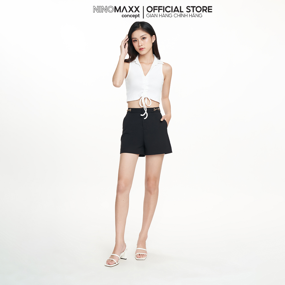 Ninomaxx 2202010 women's N & M khaki shorts