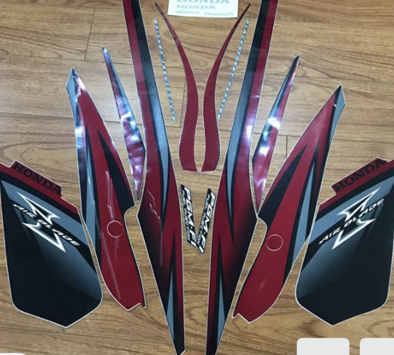 ,BỘ TEM XE AIR BLADE Thái