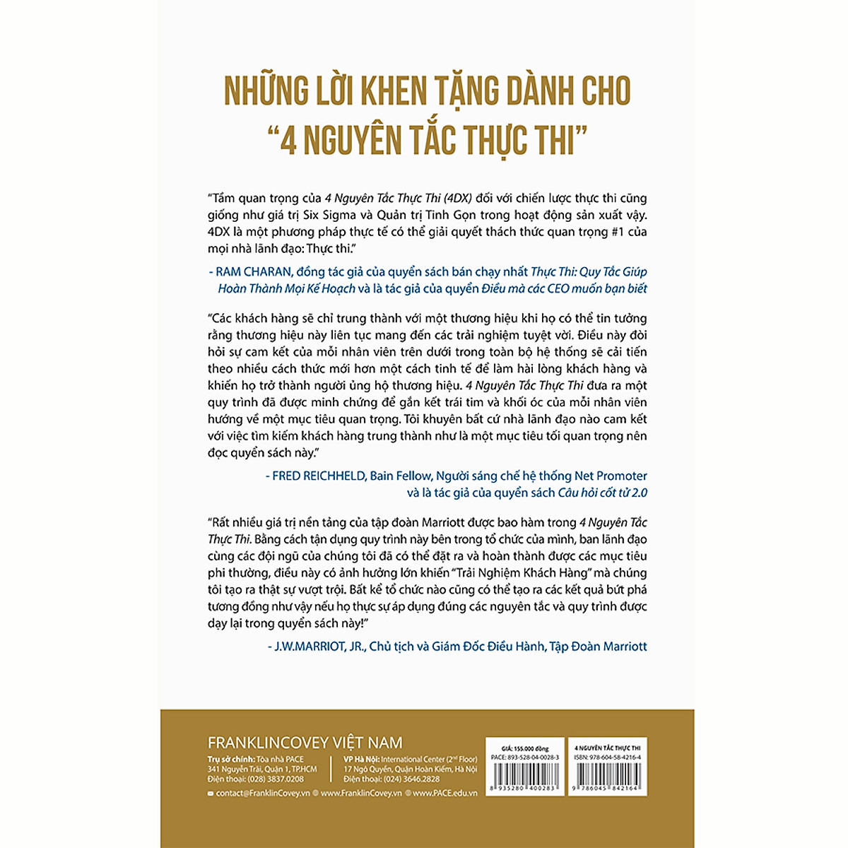 NXBHCM - Sách 4 nguyên tắc thực thi (The 4 Disciplines of Execution)