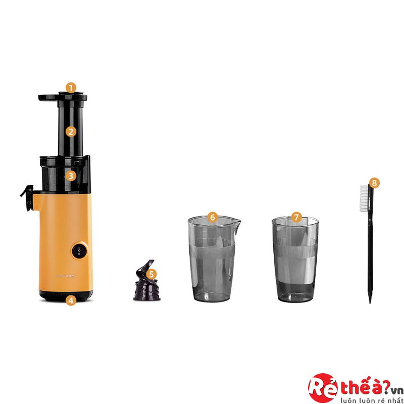 MÁY ÉP CHẬM MINI MOKKOM MK-SJ001
