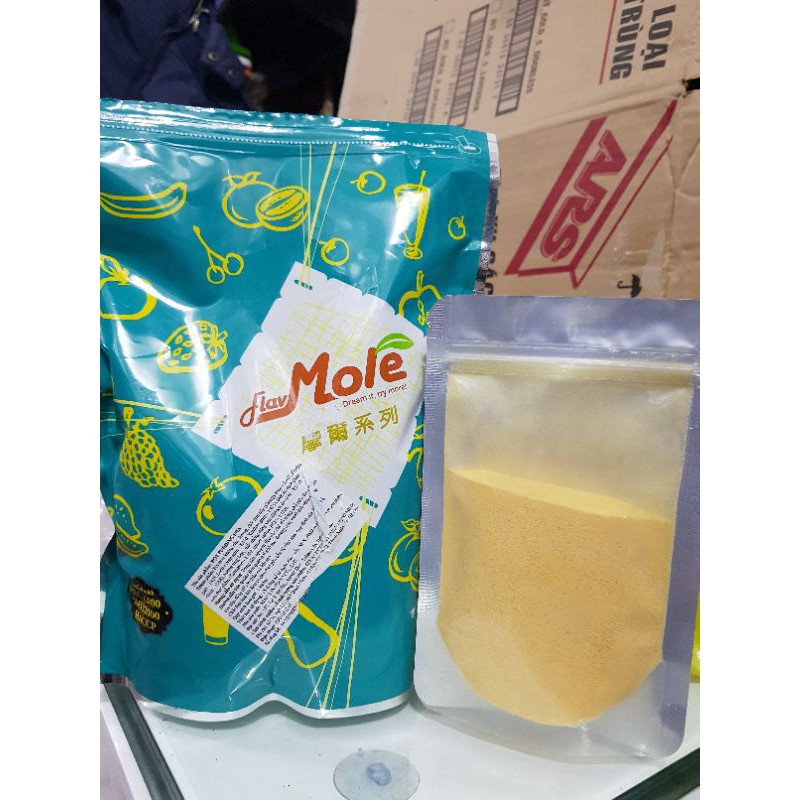 Bột Pudding Trứng (Flan Trứng) hiệu Mole Đài Loan chiết lẻ gói 500gr / 200gr / 100gr