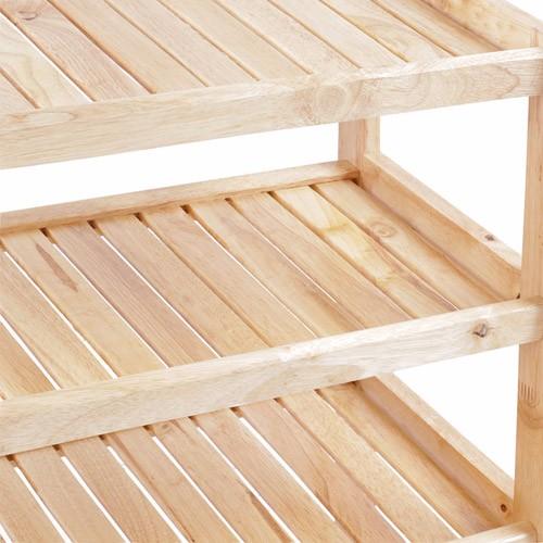 KỆ GIÀY DÉP GỖ 6 TẦNG 45CM