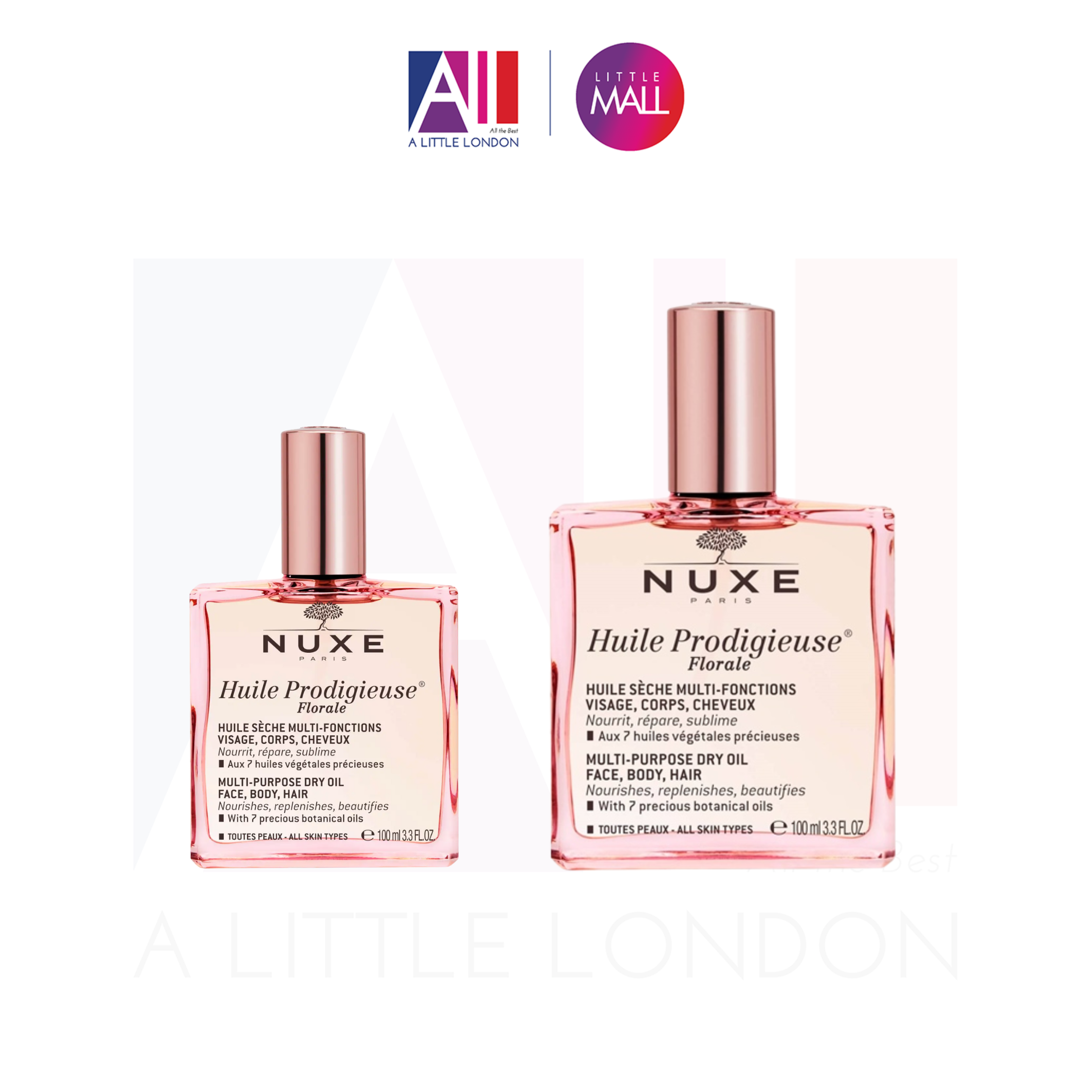 Dầu dưỡng da dưỡng tóc Nuxe Huile Prodigieuse Florale (Bill Anh)