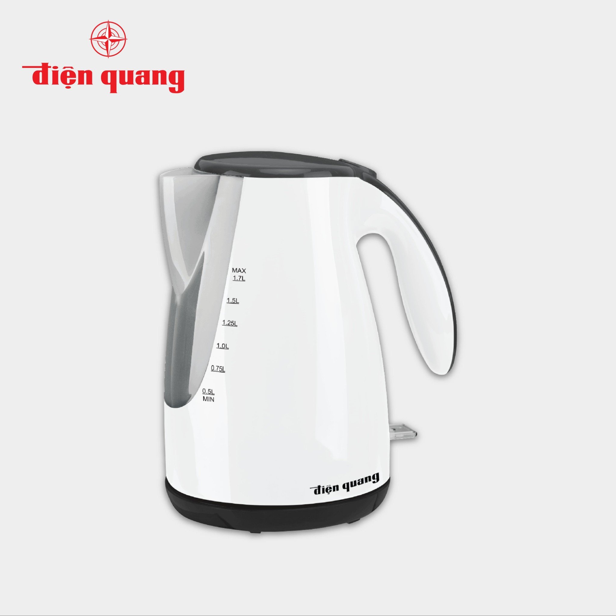 Ấm đun nước siêu tốc Điện Quang ĐQ EKT04 1817 (1800, 1.7L, thân nhựa)