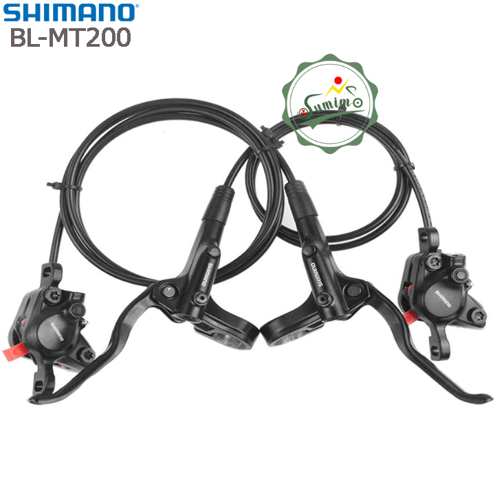 Thắng xe đạp - Bộ phanh dầu Shimano BL-MT200 - Chính hãng