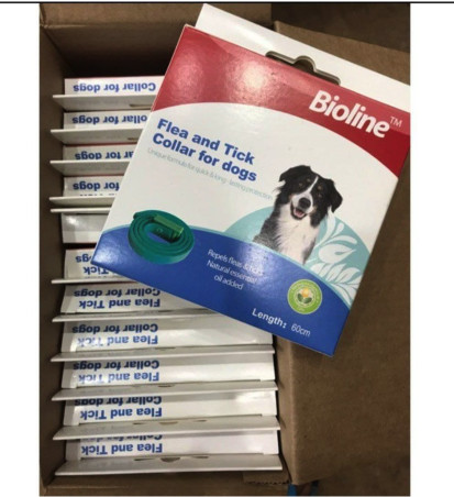 Vòng Cổ BIOLINE Trị Ve Rận Cho Chó Mèo
