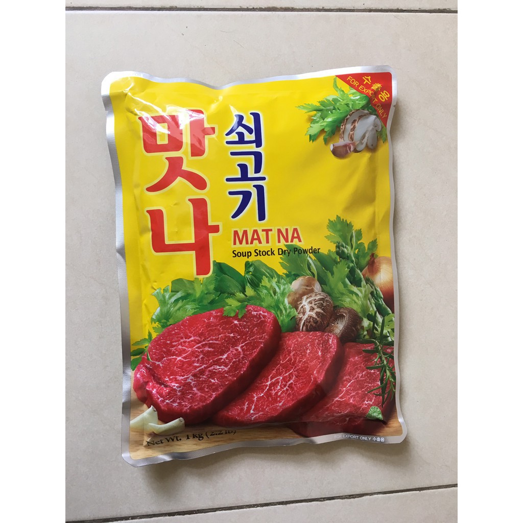 BỘT BÒ MATNA 1KG HÀN QUỐC Giá tốt