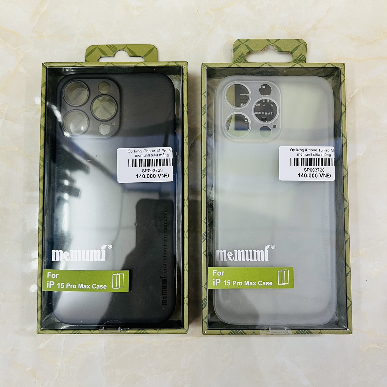 Ốp lưng iPhone 15 Series Memumi siêu mỏng chính hãng