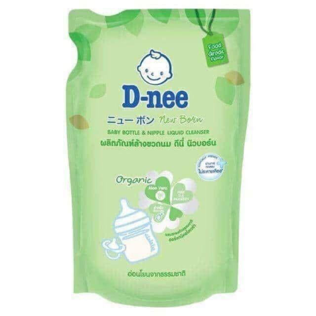 [HCM]Combo 3 túi rửa bình sữa Dnee 600ml